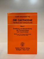 Die Cactaceae / Einleitung und Beschreibung der Peireskioideae und Opuntioideae