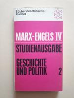 Karl Marx, Friedrich Engels: Studienausg Karl Marx, Friedrich Engels: Studienausg