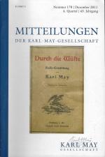 Mitteilungen der Karl-May-Gesellschaft Nr. 170 Dezember 2011 43. Jahrgang