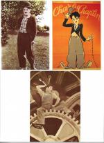 Charlie Chaplin: 3 Postkarten aus dem Ch