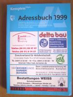 "Adressbuch 1999 – Kempten / Allgäu (mit Stadtplan)"