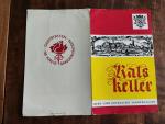 Ratskeller Berg- und Rosenstadt Sangerhausen. Speisekarte HOG Ratskeller. Gaststätten im Keis Sangerhausen mit Preisen und Öffnungszeiten 80er Jahre