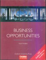 Business Opportunities - Student's Book (with English-German wordlists)