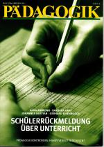 PÄDAGOGIK Heft 5/2001 - Schülerrückmeldu