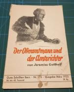 Jeremias Gotthelf: Der Oberamtmann und d Jeremias Gotthelf: Der Oberamtmann und d