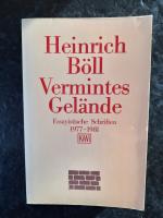 Vermintes Gelände. Essayistische Schriften 1977 - 1981.