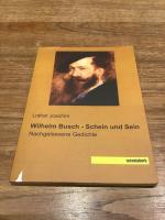 Wilhelm Busch - Schein und Sein