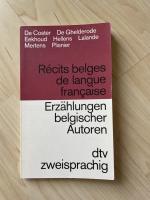 Récits belges de langue française /Erzählungen belgischer Autoren zweisprachig