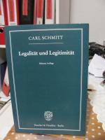 Legalität und Legitimität.