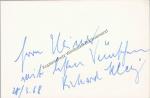 Original Autogramm Richard Kley /// Autograph signiert signed signee