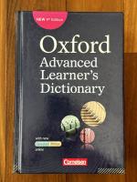 Oxford Advanced Learner's Dictionary - 9th Edition - B2-C2 - Wörterbuch (Festeinband) mit Online-Zugangscode - Inklusive Oxford Speaking Tutor und Oxford Writing Tutor