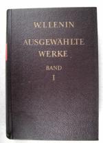 Ausgewählte Werke -  Band I