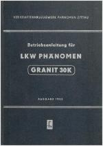 Betriebsanleitung für LKW Phänomen Granit 30K