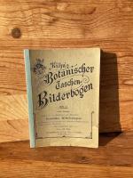 Kühn's Botanischer Taschen-Bilderbogen, Heft 2: Gewächse Mitteleuropas mit Bezeichnung der deutschen und botanischen Namen, in naturgetreuer, farbiger Wiedergabe