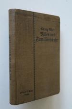 Villen und kleine Familienhäuser. 11. Aufl. Leipzig, Verlagsbuchhandlung von J. J. Weber, 1906. * Mit 112 Abbildungen und 23 Textfiguren * VIII, 293 S., 7 Bl. (Anz.). Orig.-Lwd.