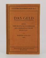 Robert Eisler: Das Geld - Seine geschich