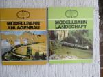 Modellbahn-Anlagenbau  / Modelbahn-Landschaft       alba-modellbahnpraxis Bd 3 und 5