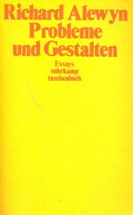 Richard Alewyn: Probleme und Gestalten -