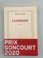 L?anomalie - Prix Goncourt 2020