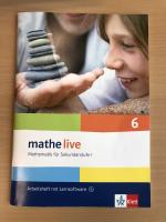 mathe live 6 - Arbeitsheft mit Lösungsheft und Lernsoftware Klasse 6