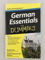German Essentials For Dummies