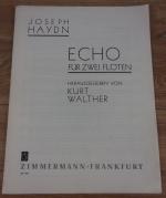 Echo. für zwei Flöten -