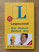 Langenscheidt:  Arzt-Deutsch/Deutsch-Arzt