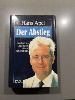 Hans Apel: Der Abstieg