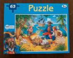 Piratenschatz - Puzzle (63 Teile)