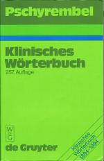 Pschyrembel • Klinisches Wörterbuch