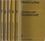 Martin Luther Taschenausgabe  - Auswahl in fünf Bänden