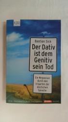 DER DATIV IST DEM GENITIV SEIN TOD: FOLGE 1.