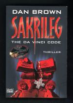 Dan Brown Sakrileg The Da Vinci Code Bastei Lübbe TB 15485 dt. Erstauflage 2006