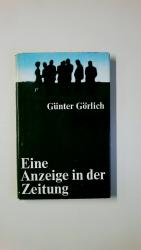 Görlich, Günter; Schulz, Regine;: EINE A Görlich, Günter; Schulz, Regine;: EINE A