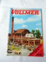 Vollmer 84/85 Modellbahnzubehör H0+N+Z. Inkl. Modellbahn-Vorschlag Nr. 0841 (H0) + 0842 (N)