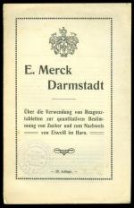 Über die Verwendung von Reagenztabletten zur quantitativen Bestimmung von Zucker und zum Nachweis von Eiweiß im Harn