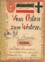 Walther Abraham: Vom Osten zum Westen. D