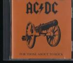 AC/DC FOR THOSE ABOUT TO ROCK Live 1976