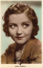 Nancy Carroll (1903-1965) org. auf britischer Starpostkarte, 30er Jahre