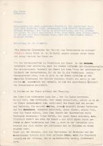 Max Bense: 10 Papers (gesamt 50 Blatt) z