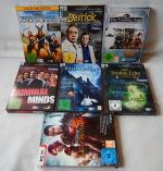 7 x Konvolut Fantasy Rollenspiele Das Schwarze Auge,Rhiannon,Derrick,Demonicon,Blackguards,Criminal Mindsa.