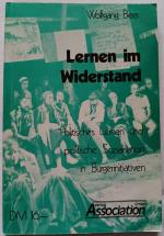 Lernen im Widerstand. Politisches Lernen und politische Sozialisation in Bürgerinitiativen [Reihe Politische Ökologie. Materialien zu Umwelt und Gesellschaft. Band 14]