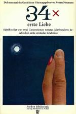 Robert Neumann: 34x erste Liebe - Schrif