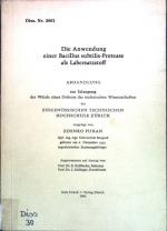 Die Anwendung einer Bacillus subtilis-Protease als Laberersatzstoff; Dissertation (Nr. 3861)