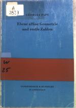 Ebene affine Geometrie und reelle Zahlen