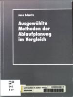 Jens Schultz: Ausgewählte Methoden der A