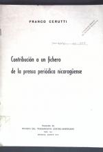 Franco Cerutti: Contribucion a un ficher