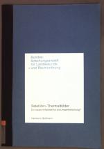 Satelliten-Thermalbilder : Ein neues Hilfsmittel für die Umweltforschung?. Fernerkundung in Raumordnung und Städtebau ; H. 16