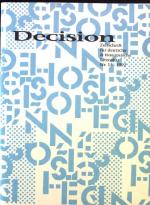 Erinnerungen an meine Eltern Decision, Zeitschrift für deutsche &französische Literatur, Nr. 15