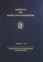 Hesychius von Jerusalem, Scholien zum Propheten Joel - in: Jahrbuch für Antike und Christentum, Jahrgang 37.